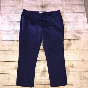 New York & Co navy blue ankle pants